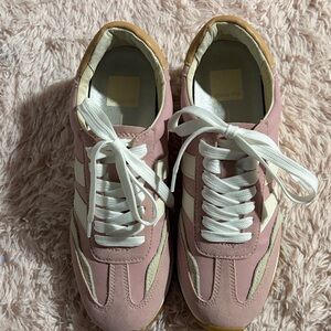 NWOT DOLCE VITAPink and White Women's Sneakers